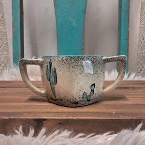 Vintage Loma Of Arizona MCM Southwestern Style Sugar Bowl
